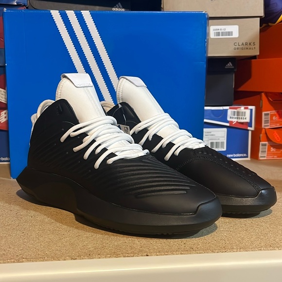 Adidas Crazy 1 ADV basketball shoes sneakers black white AQ0321 Kobe Mens  Sizes